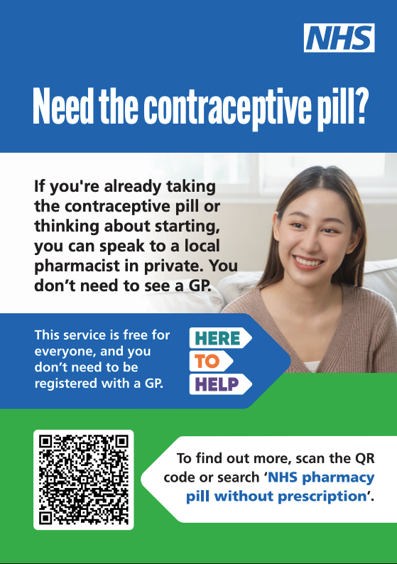 Need the Contraceptive pill?